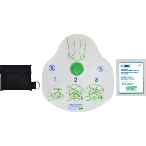SAY568-CPR Kit in Pouch With Belt Loop