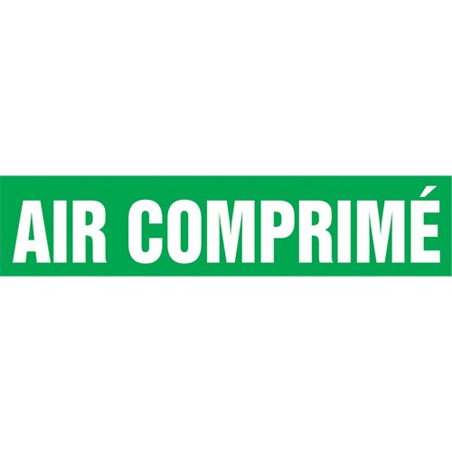 SAZ121-Snap Tite™ "Air Comprimé" Pipe Marker