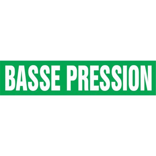SAZ218-Snap Tite™ "Basse Pression" Pipe Marker
