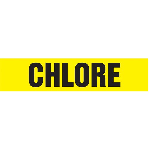 SAY961-"Chlore" Pipe Marker