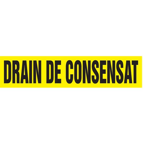 SAY969-"Drain de Consensat" Pipe Marker