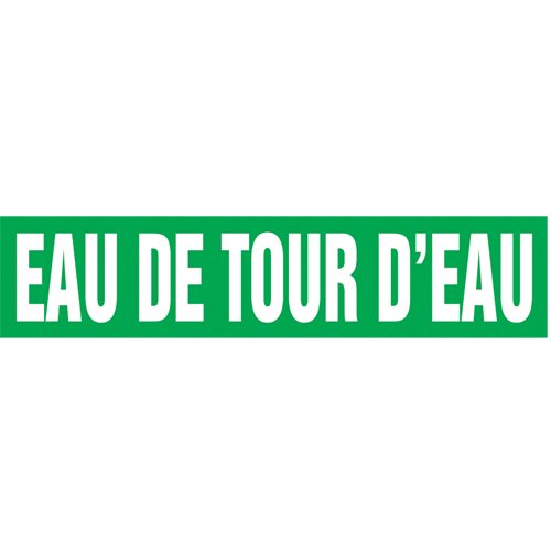SQ639-"Eau de Tour d'Eau" Pipe Markers