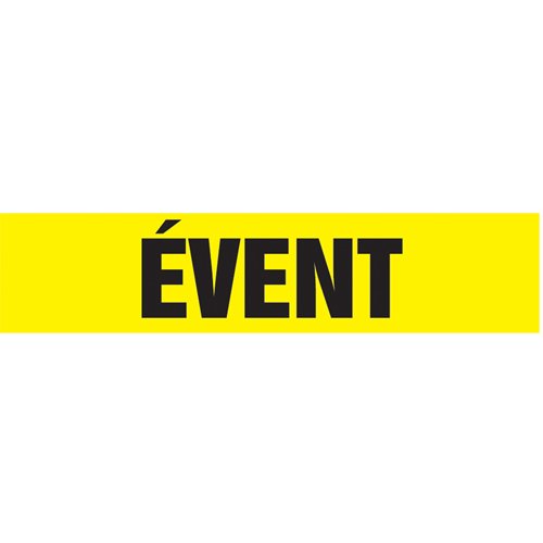 SQ723-"Évent" Pipe Markers