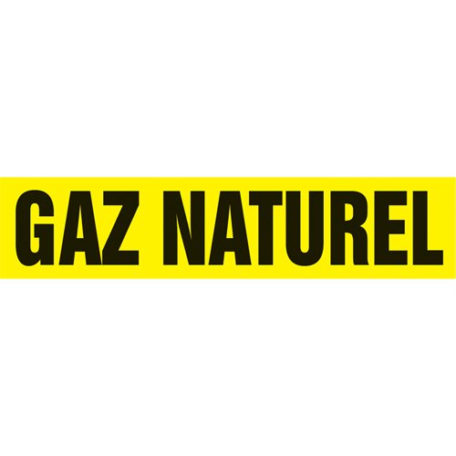 SQ775-"Gaz Naturel" Pipe Markers