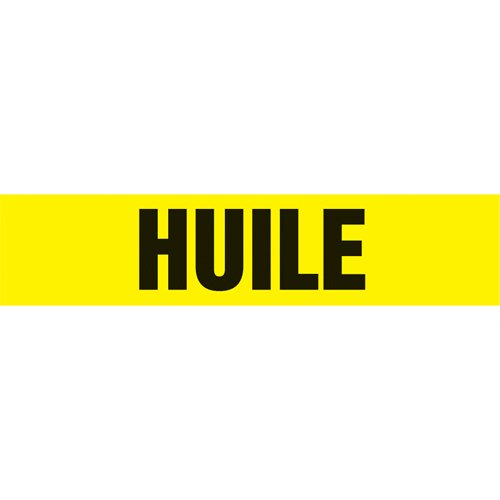 SAZ035-"Huile" Pipe Marker