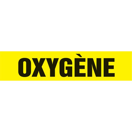 SAZ040-"Oxygène" Pipe Marker