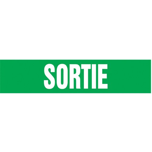 SAZ498-Snap Tite™ "Sortie" Pipe Marker