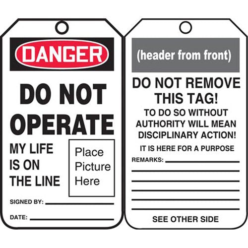SAZ890-Safety Tags