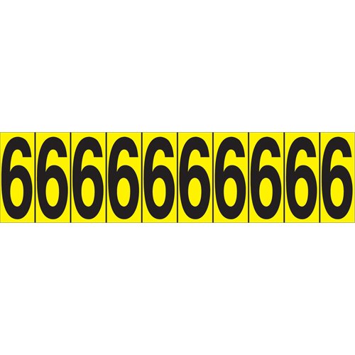 SC837-Individual Adhesive Number Markers