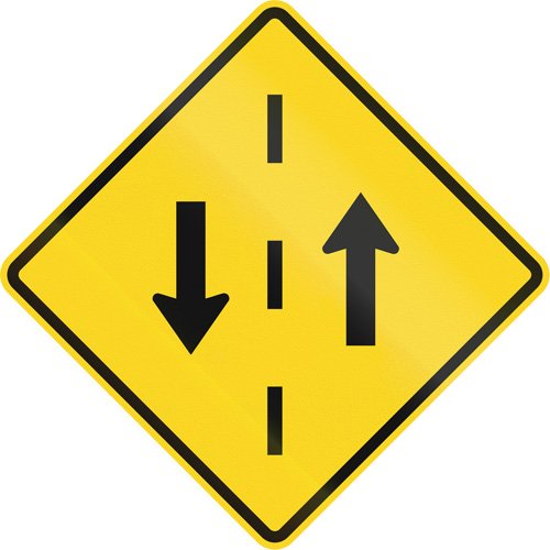 SD265-Two-Way Traffic Sign
