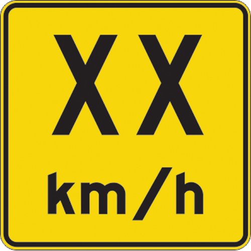 SD267-Customizable Speed Limit Sign