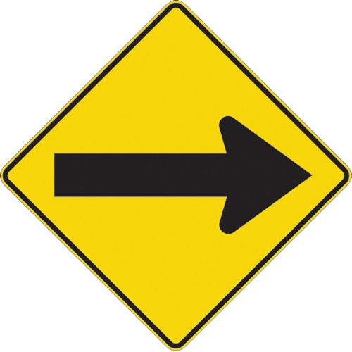 SD268-One Way Arrow Traffic Sign