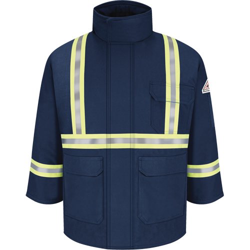 SDK088-Flame Resistant Parkas with Reflective Striping