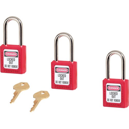 SDM765-410 Series Zenex™ Padlocks - Set of Three