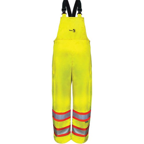 SDP077-Hi-Vis FR/PU Safety Rain Bib Pants