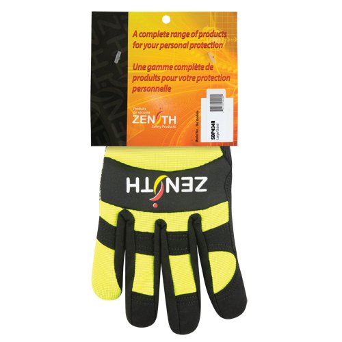 SDP436R-ZM500 High-Visibility Cut-Resistant Mechanic's Gloves