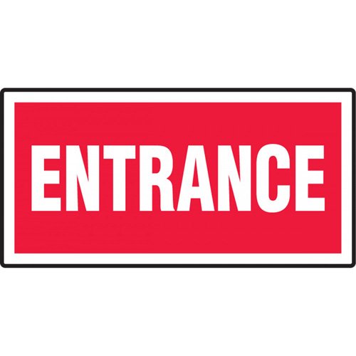 SDS660-"Entrance" Sign