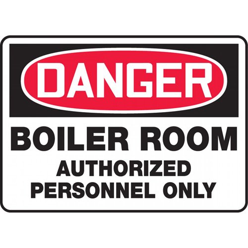 SDS672-"Boiler Room" Sign
