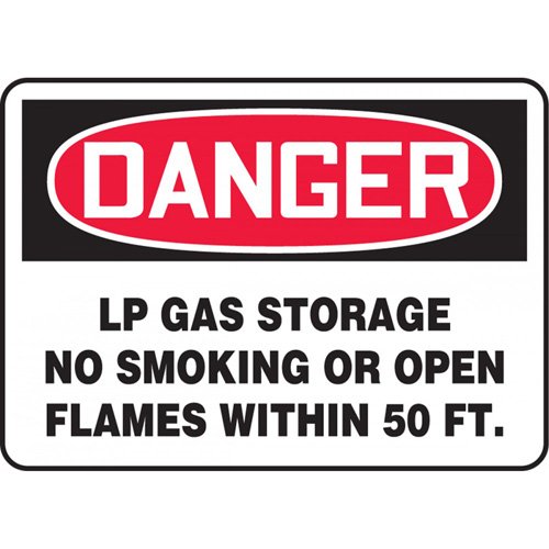 SDS676-"LP Gas Storage" Sign