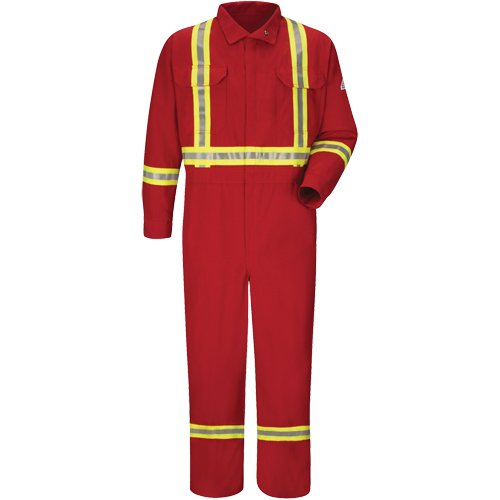 SDS747-Flame-Resistant Deluxe Coveralls with Reflective Trim