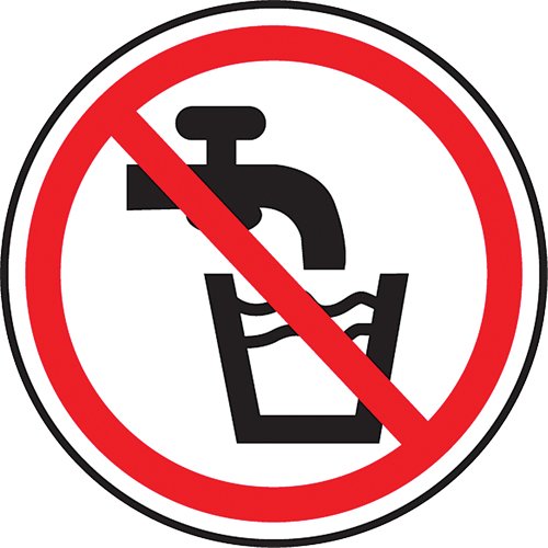 SD125-Non-Potable Water CSA Standard Safety Sign