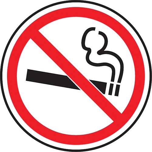 SEA381-No Smoking CSA Standard Safety Sign