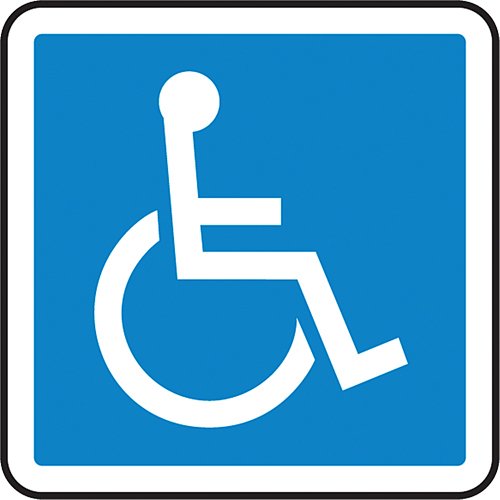 SEA473-Handicap CSA Standard Safety Sign