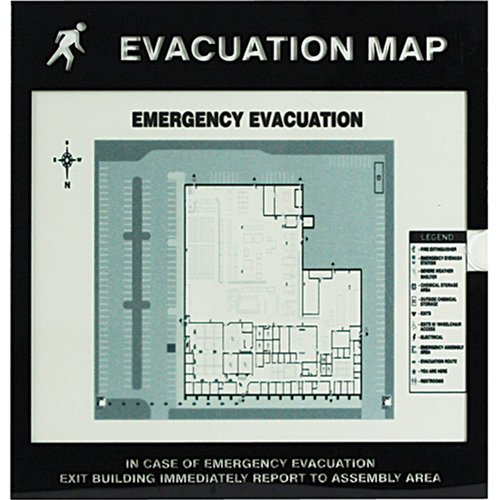 SEC863-Evacuation Map Holders