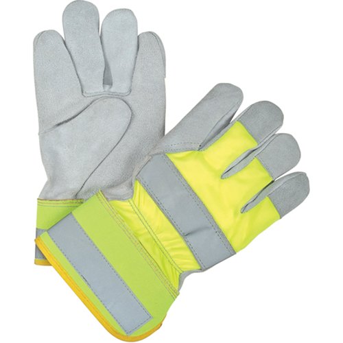 SED161-Yellow High-Visibility Winter-Lined Fitters Gloves