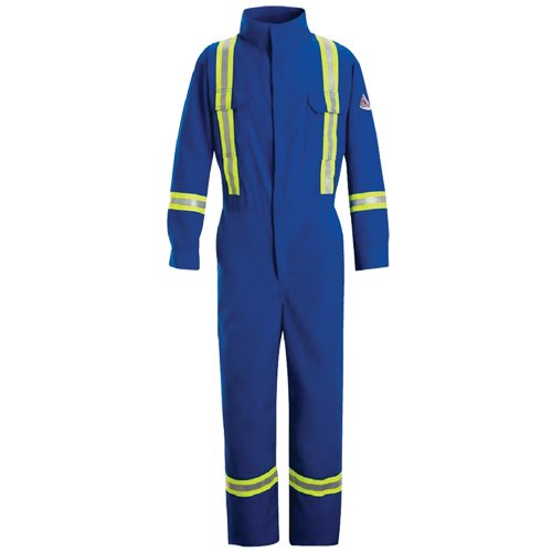 SED193-Flame-Resistant Premium Coveralls with Reflective Trim