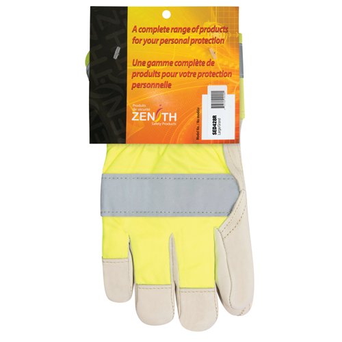 SED428R-Yellow High-Visibility Superior Warmth Fitters Gloves