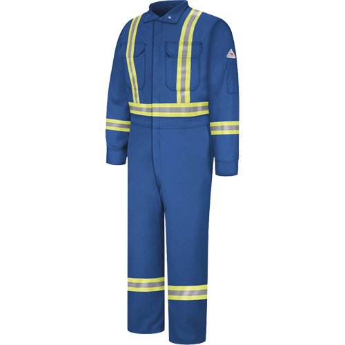 SED784-Flame-Resistant Premium Coveralls with Reflective Trim