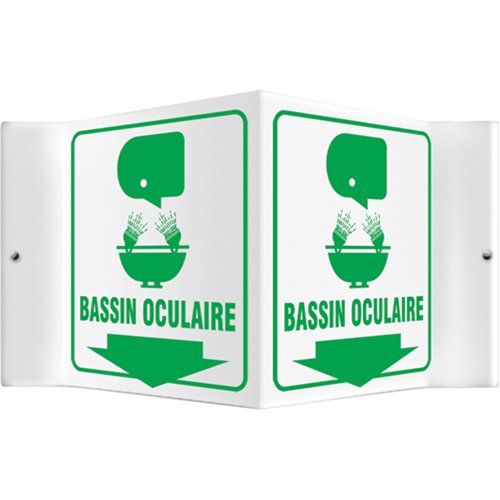 SED962-"Bassin Oculaire" Projection™ Sign