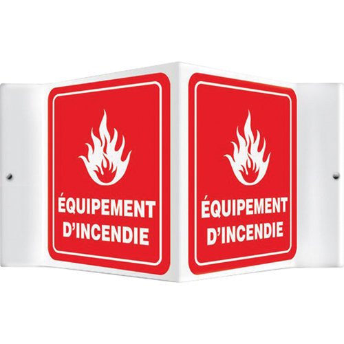 SED964-"Équipement d'incendie" Projection™ Sign