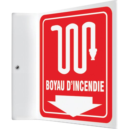 SED969-"Boyau d'incendie" Projection™ Sign