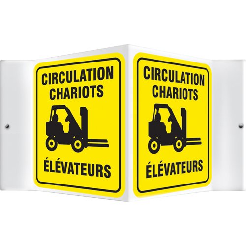 SED972-"Chariots élévateurs" Projection™ Sign