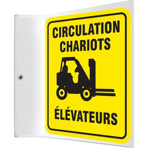 SED973-"Chariots élévateurs" Projection™ Sign
