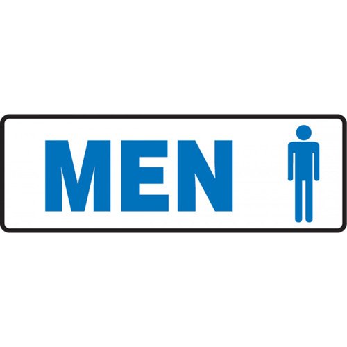 SEE305-"Hommes" Sign