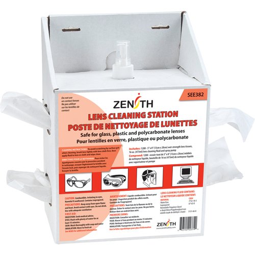 SEE382-Disposable Lens Cleaning Station
