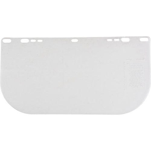 SEE768-F20 Clear Flat Faceshield