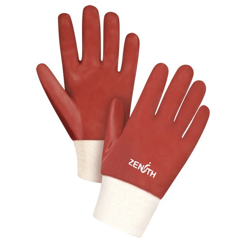 SEE806-Red Smooth-Finish Chemical-Resistant Gloves