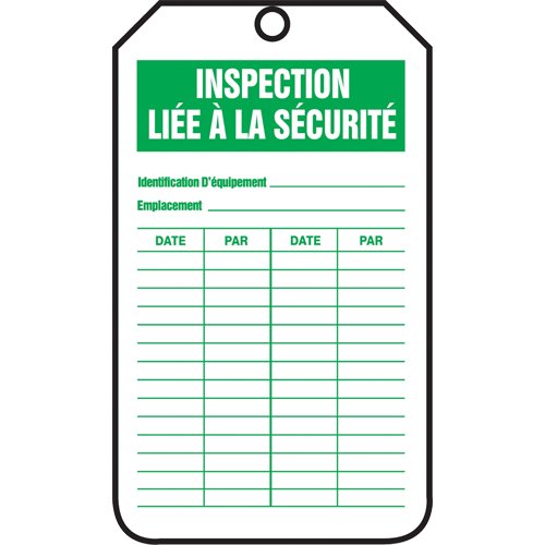 SED660-Inspection Tags