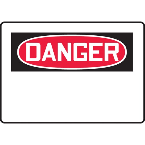 SBD224-Customizable "Danger" Sign