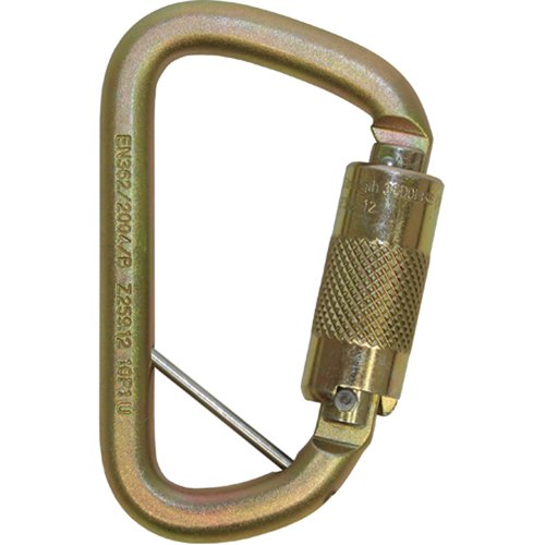 SEH168-Rollgliss™ Technical Rescue Offset D Fall Arrest Carabiner