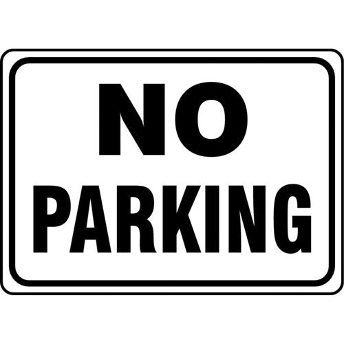 SEI419-"No Parking" Sign