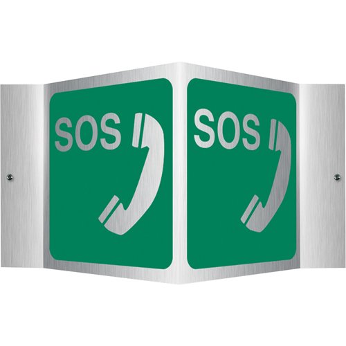 SEI455-"SOS" Projection™ Sign