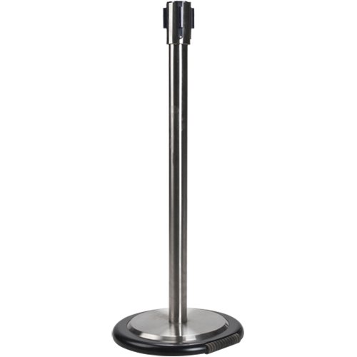 SEI761-Free-Standing Crowd Control Barrier Receiver Post With Wheels
