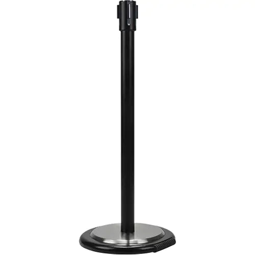 SEI763-Free-Standing Crowd Control Barrier Receiver Post With Wheels