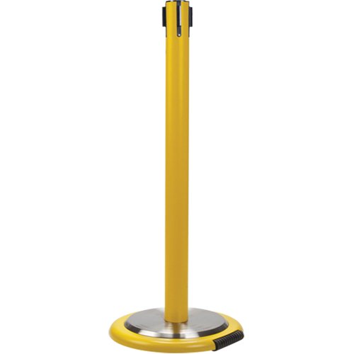 SEI765-Free-Standing Crowd Control Barrier Receiver Post With Wheels