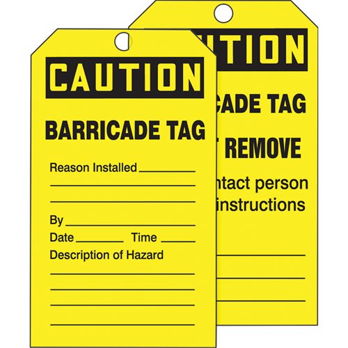 SEI939-Tags By-The-Roll Safety Tags